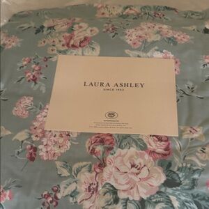 Laura Ashley Rosemore Comforter Set - new-sealed in package